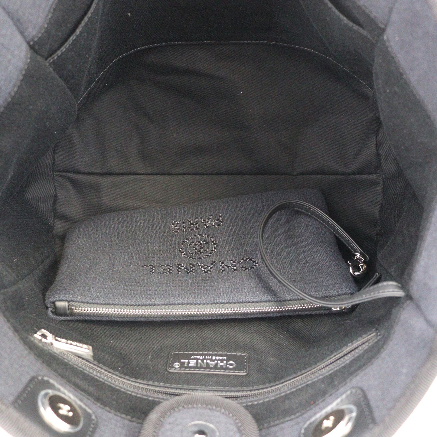 CHANEL 67001 DEAUVILLE TOTE BAG