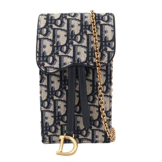 DIOR S5641CTZQ VERTICAL SADDLE POUCH