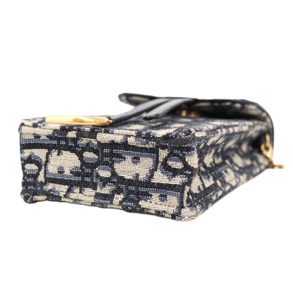 DIOR S5641CTZQ VERTICAL SADDLE POUCH