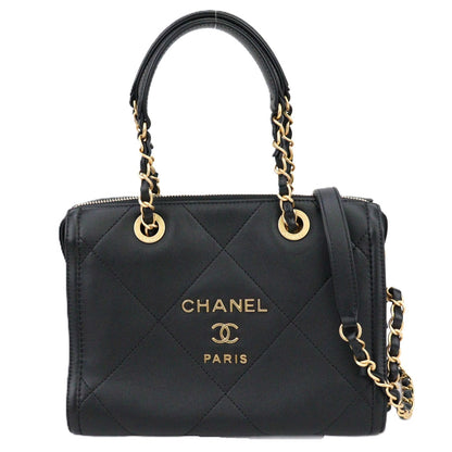 CHANEL AS2749 BOWLING BAG SMALL HANDBAG