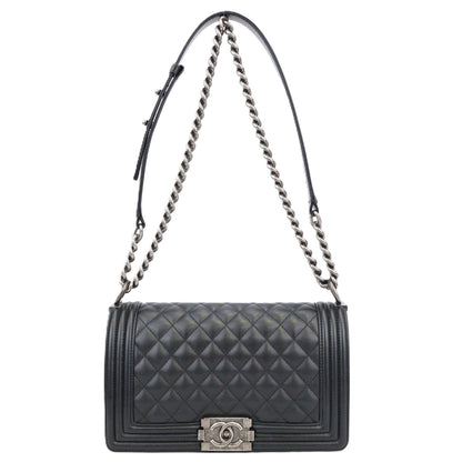 CHANEL 67086 BOY CHANEL MEDIUM SHOULDER BAG