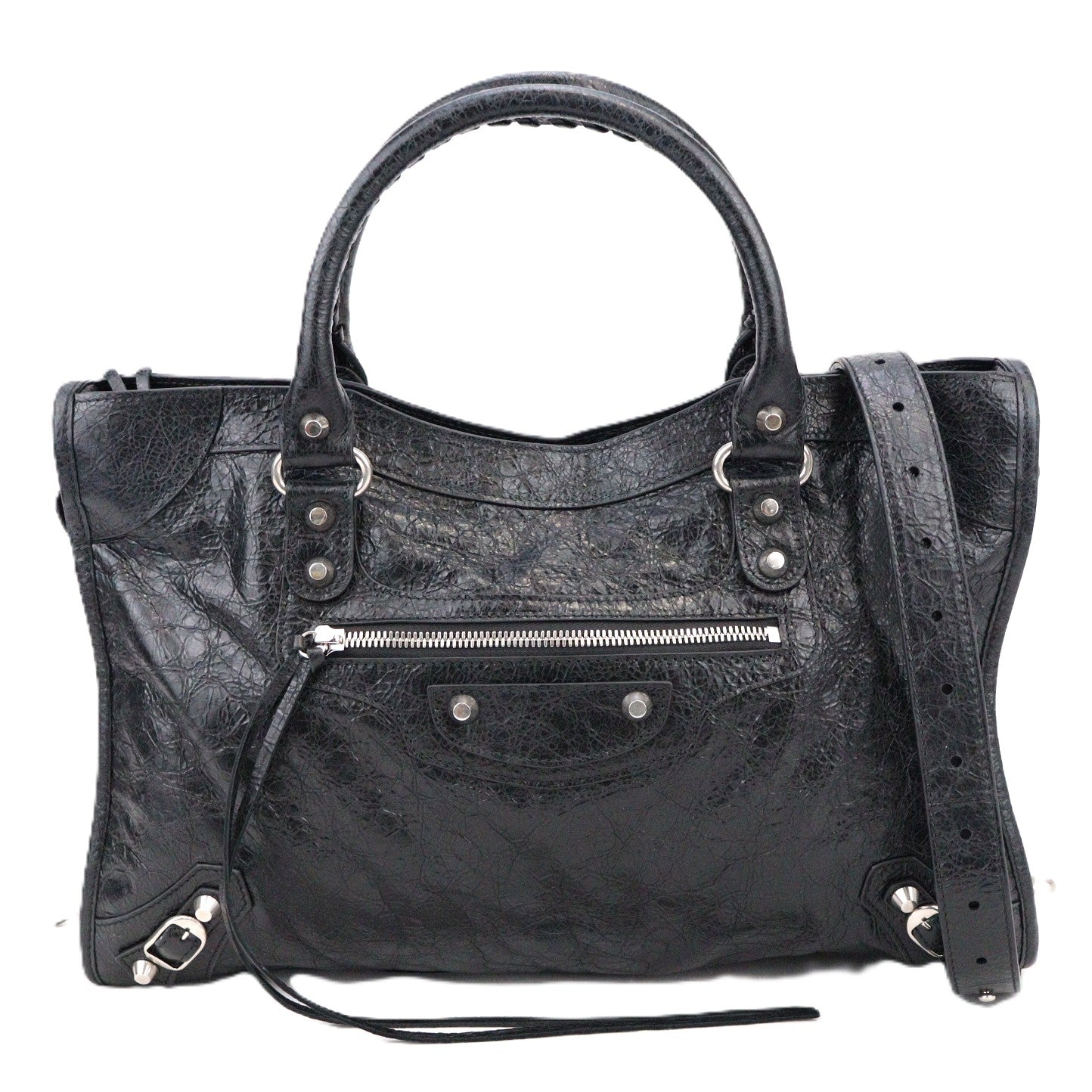 BALENCIAGA 823058 2ABEK LE CITY MEDIUM HANDBAG