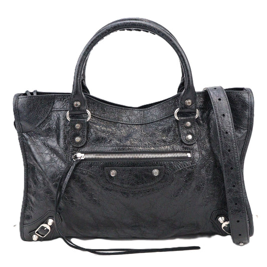 BALENCIAGA 823058 2ABEK LE CITY MEDIUM HANDBAG