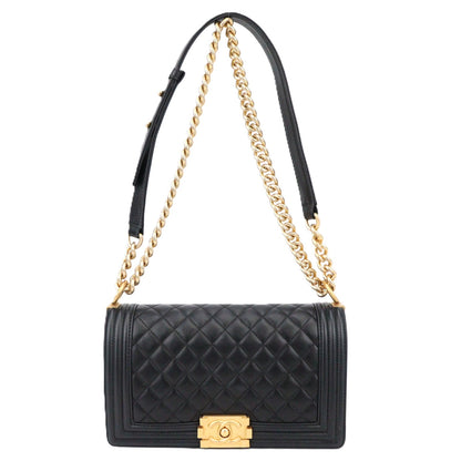 CHANEL 67086 BOY CHANEL MEDIUM SHOULDER BAG