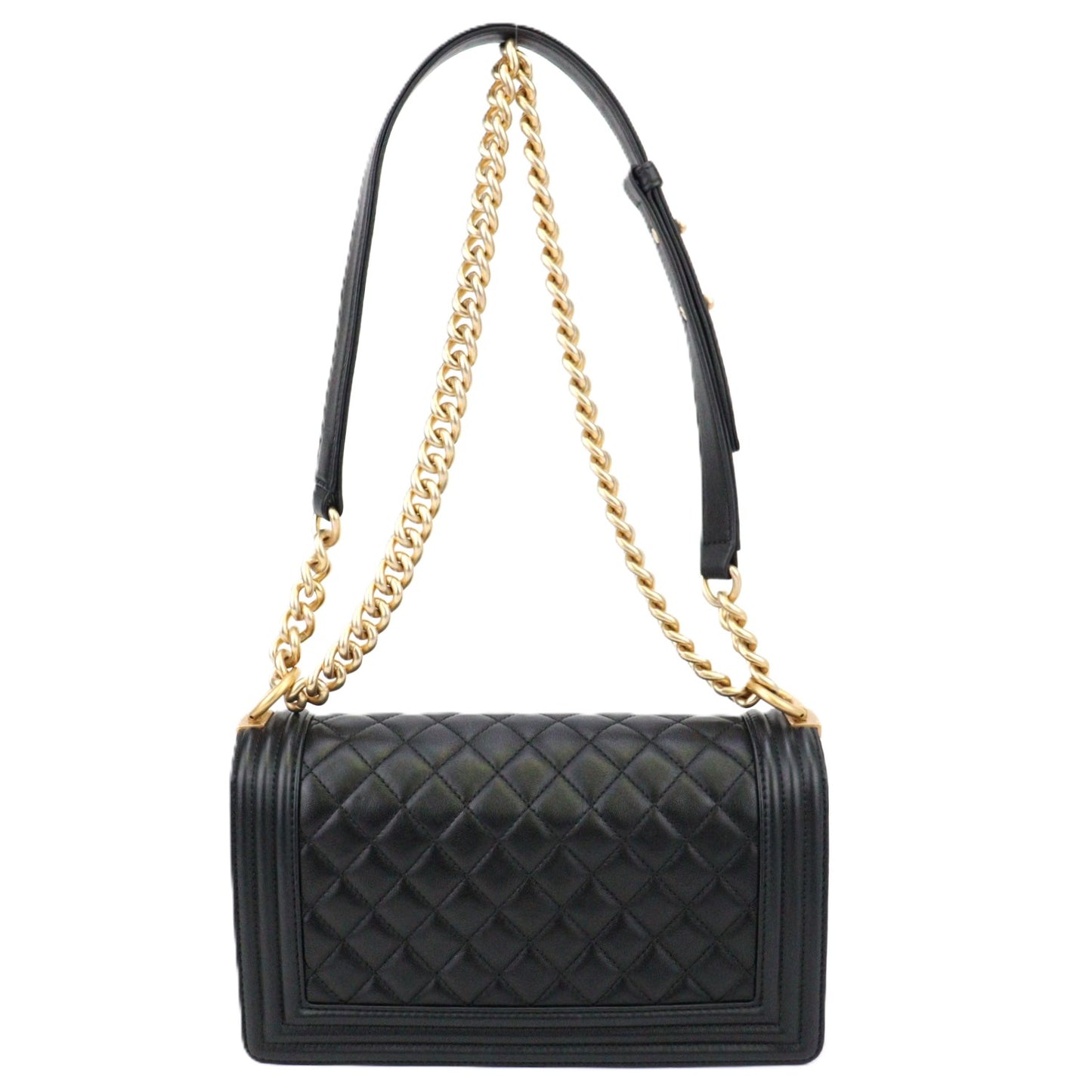 CHANEL 67086 BOY CHANEL MEDIUM SHOULDER BAG