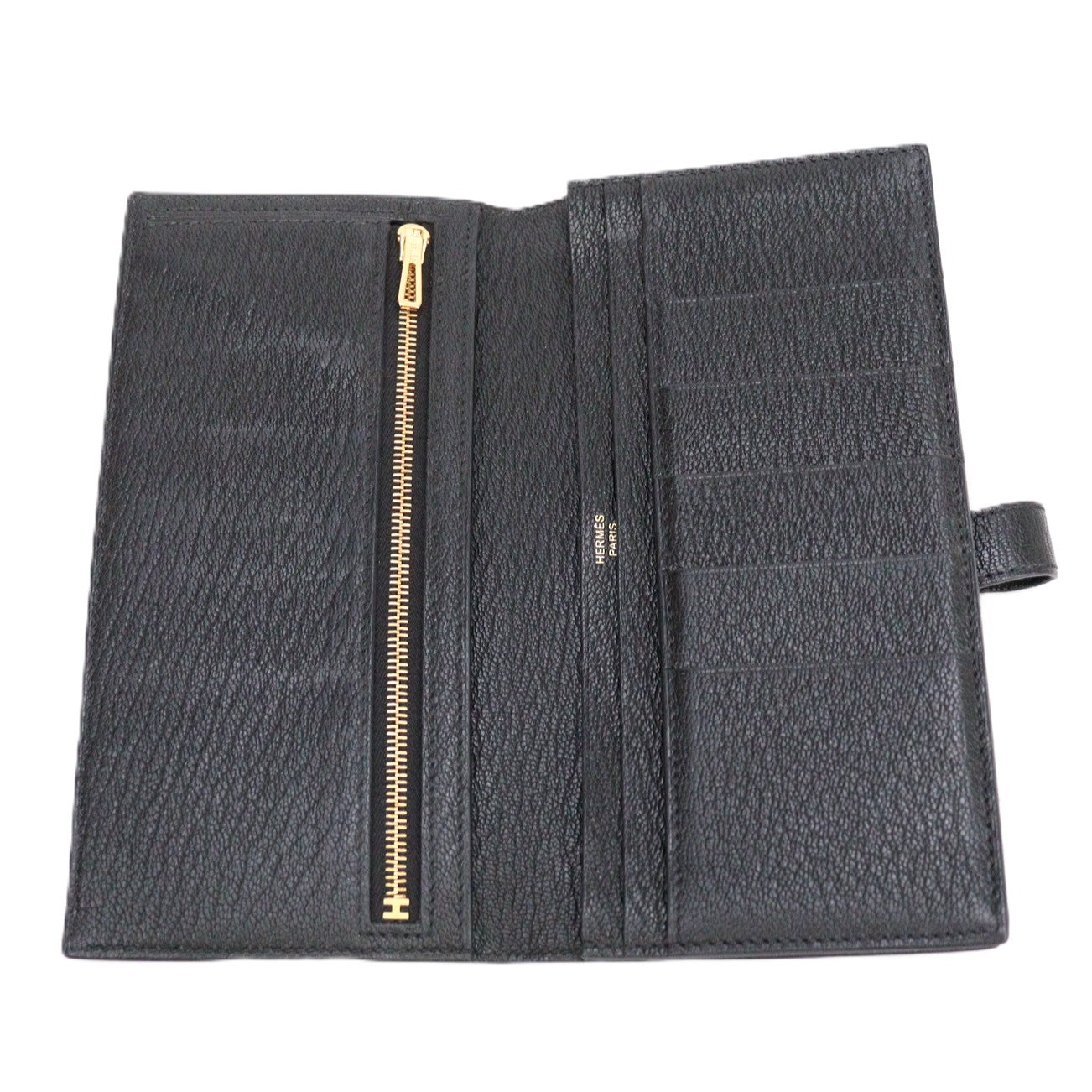 HERMES 039078CC BEARN SOUFLET LONG WALLET