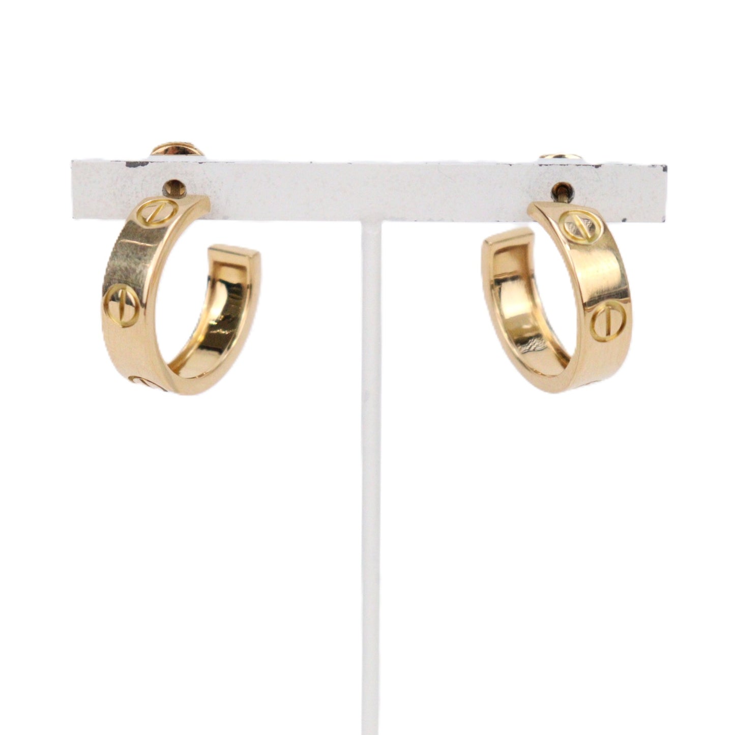Cartier Love Hoop Earrings