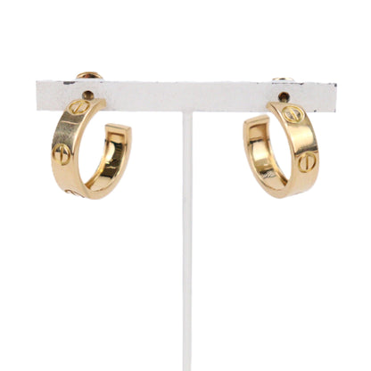 Cartier Love Hoop Earrings