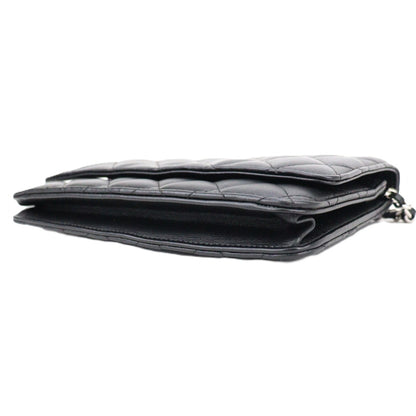 CHANEL 33814 CLASSIC FLAP WALLET ON CHAIN
