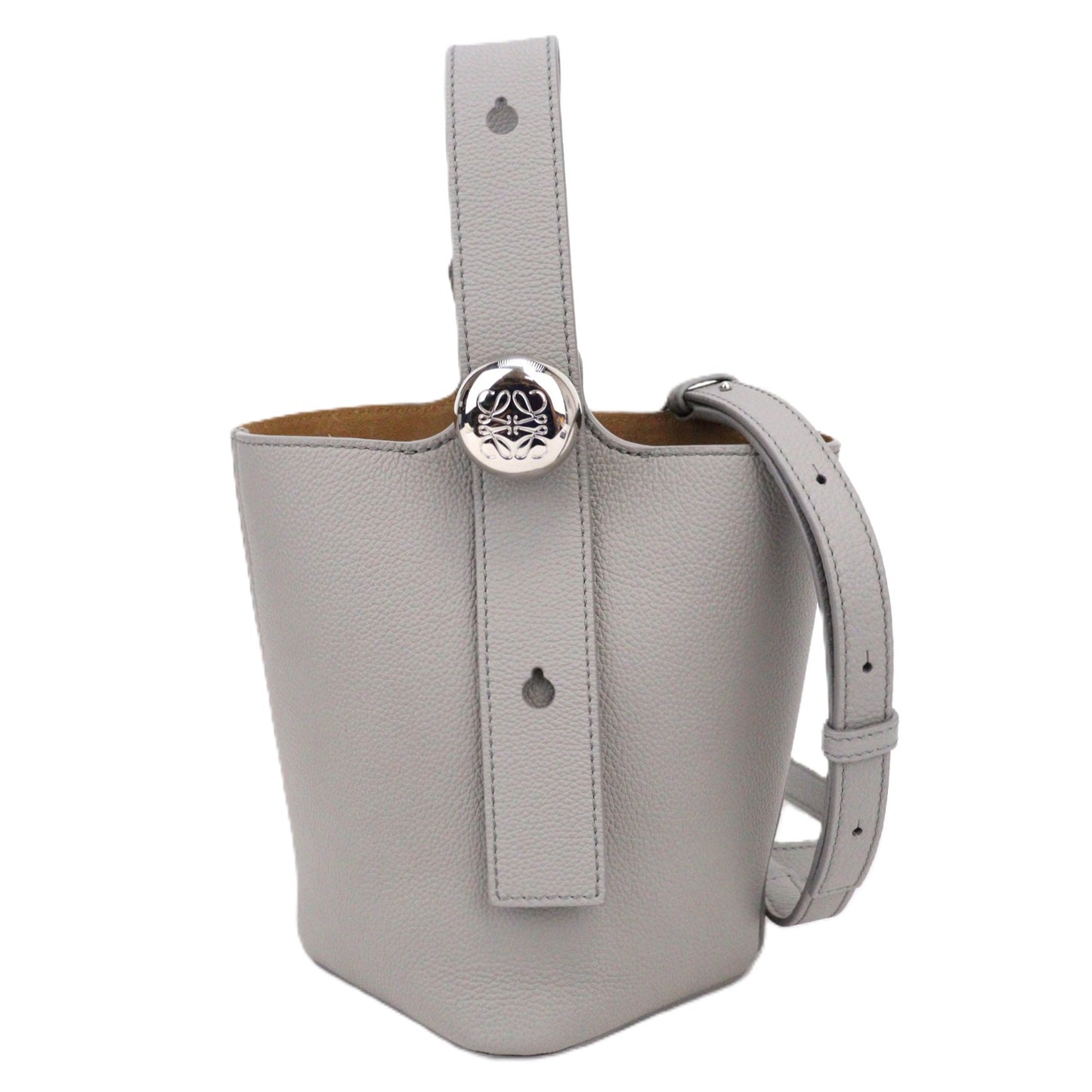 LOEWE AANBBBMX02 PEBBLE BUCKET MINI HANDBAG