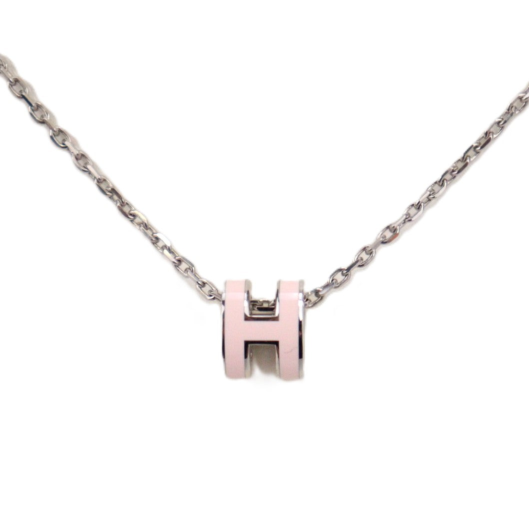HERMES 147992FP POP H MINI NECKLACE