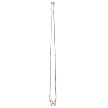 HERMES 147992FP POP H MINI NECKLACE