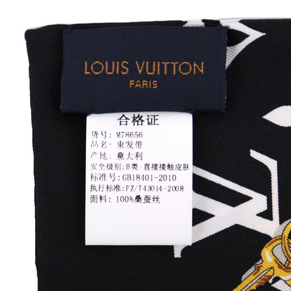 LOUIS VUITTON M78656 MONOGRAM CONFIDENTIAL BANDEAU SCARF