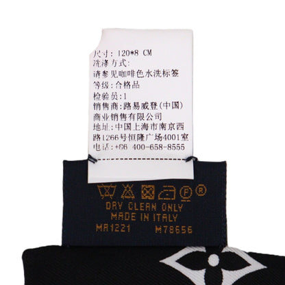 LOUIS VUITTON M78656 MONOGRAM CONFIDENTIAL BANDEAU SCARF