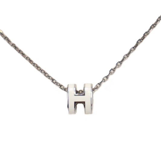 HERMES 147992FP POP H MINI NECKLACE