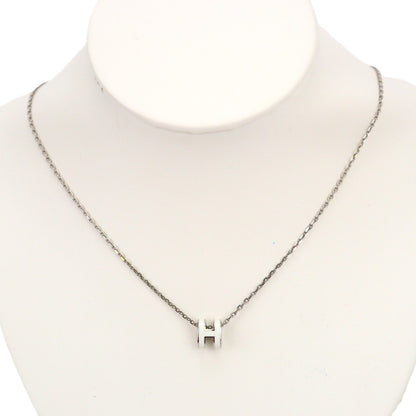 HERMES 147992FP POP H MINI NECKLACE