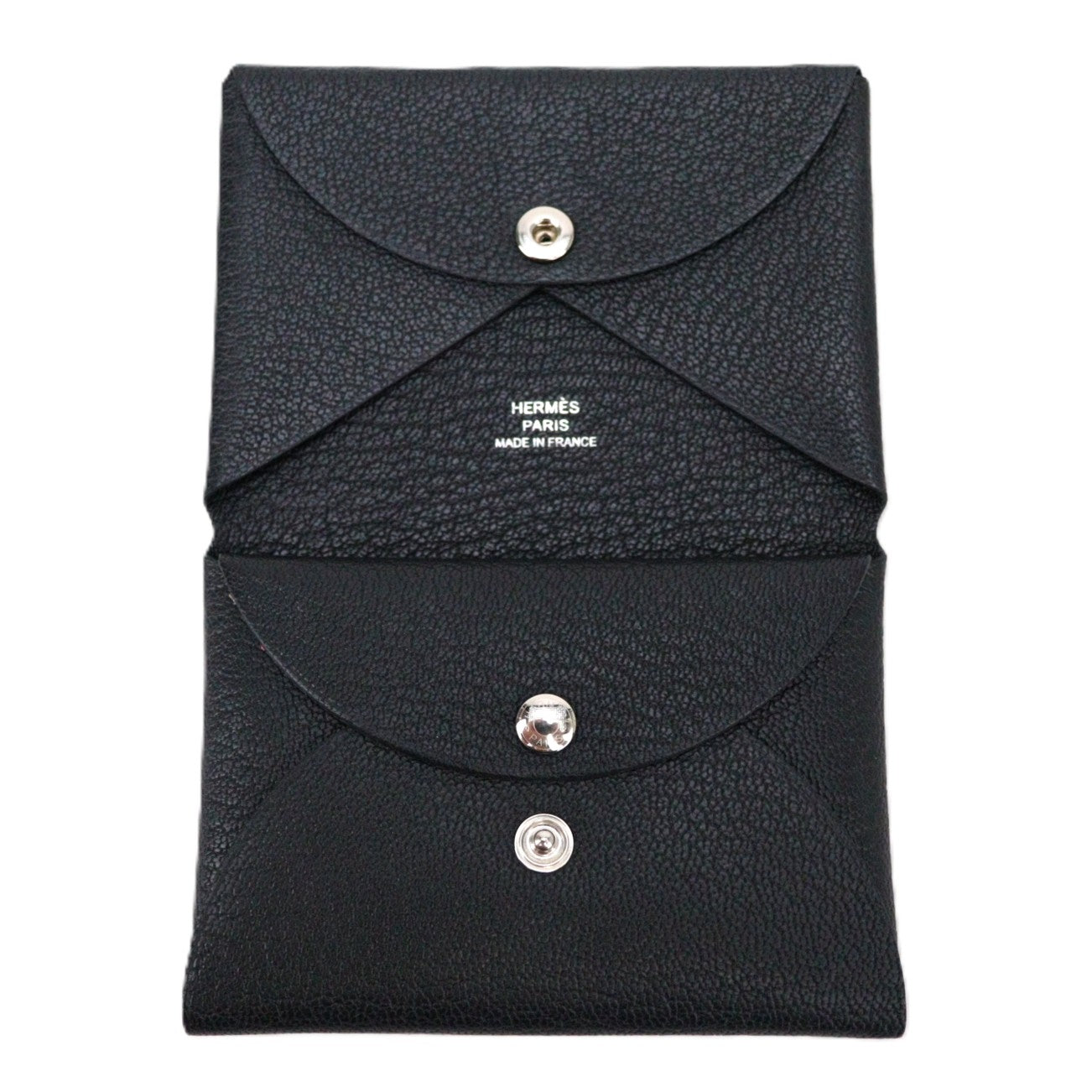 HERMES 082977CK CALVI DUO CARD HOLDER
