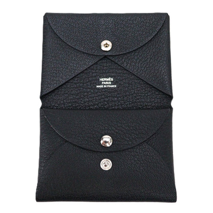 HERMES 082977CK CALVI DUO CARD HOLDER