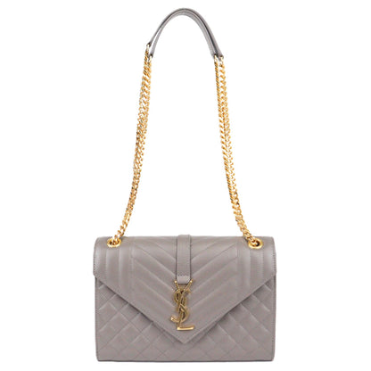 SAINT LAURENT 600185 BOW91 ENVELOPE MEDIUM SHOULDER BAG