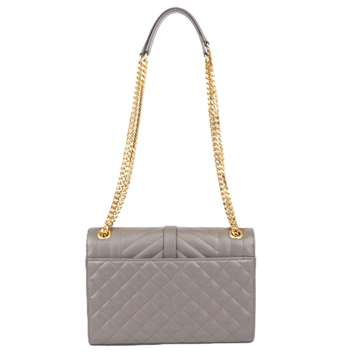 SAINT LAURENT 600185 BOW91 ENVELOPE MEDIUM SHOULDER BAG
