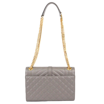 SAINT LAURENT 600185 BOW91 ENVELOPE MEDIUM SHOULDER BAG