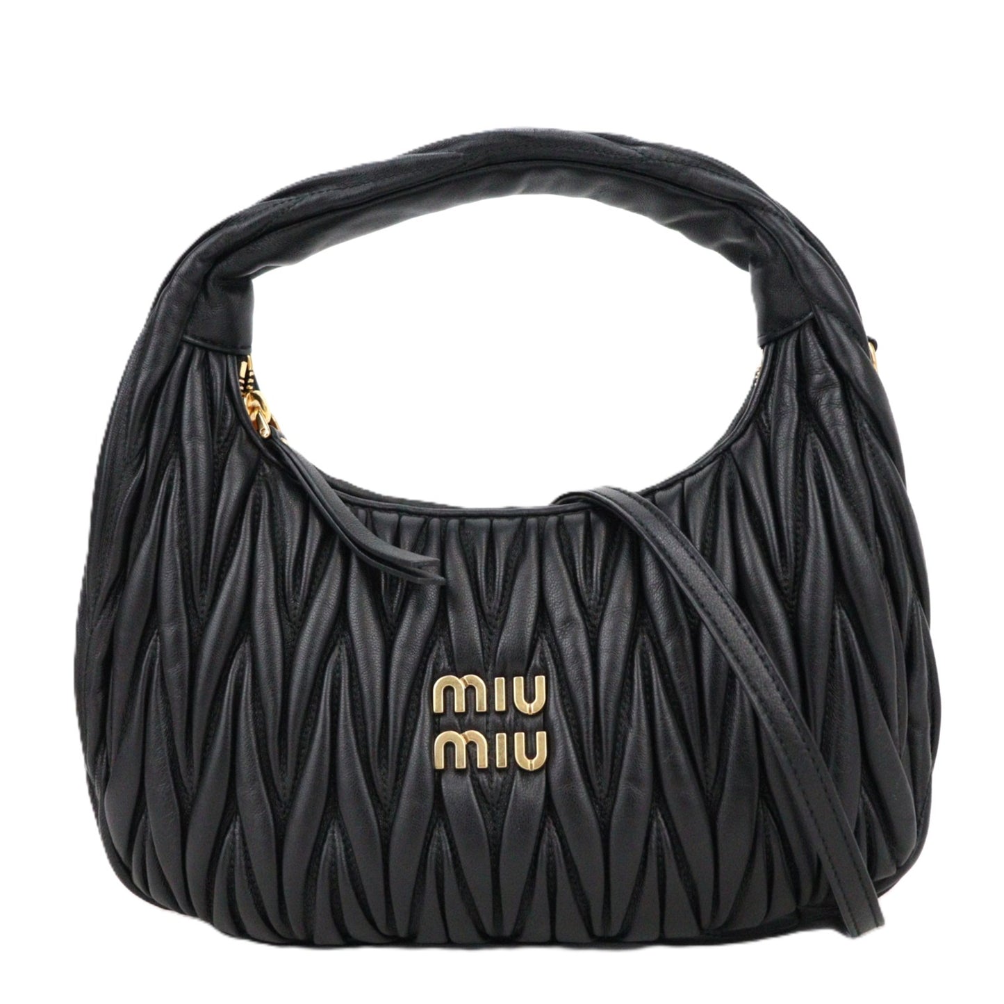 MIU MIU 5BC153 WANDER HOBO BAG