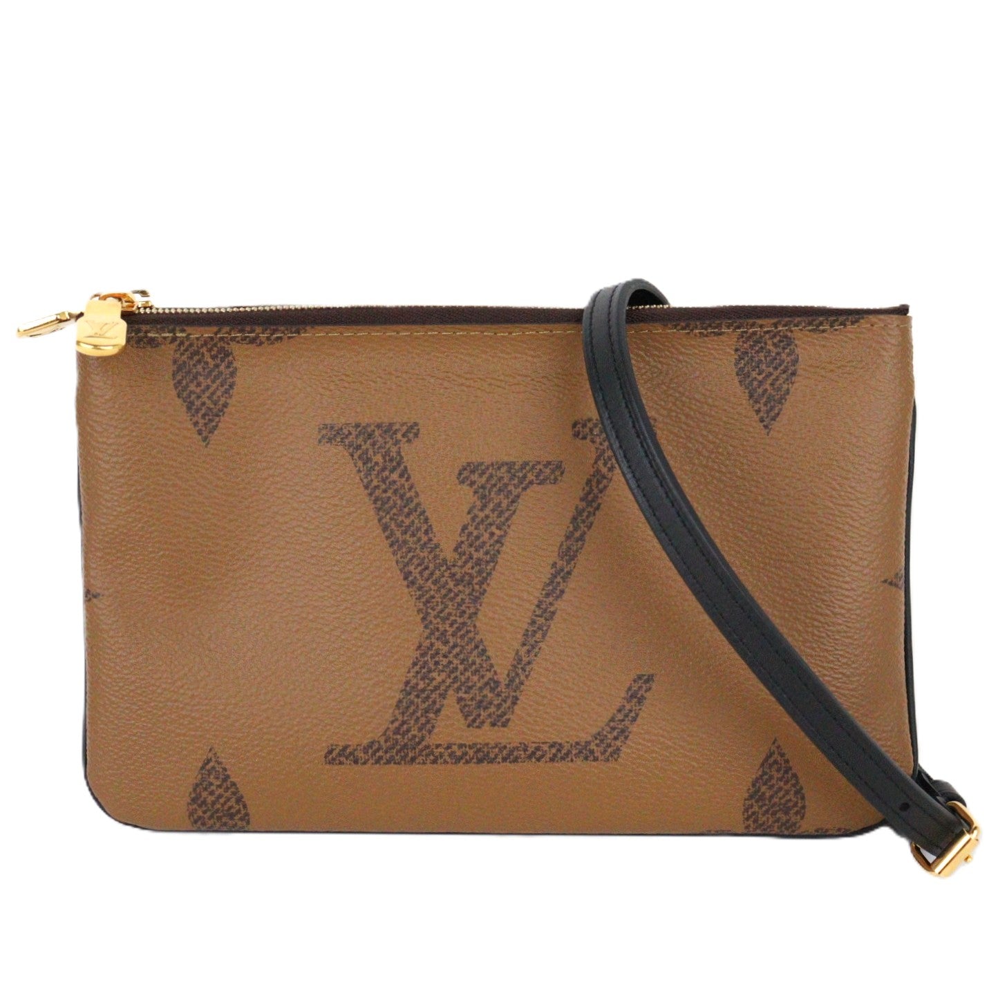 LOUIS VUITTON M69203 POCHETTE DOUBLE ZIP CROSSBODY BAG