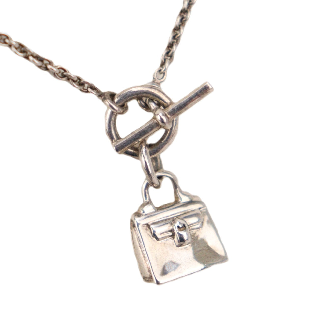 HERMES H104429B Kelly Amulette Necklace