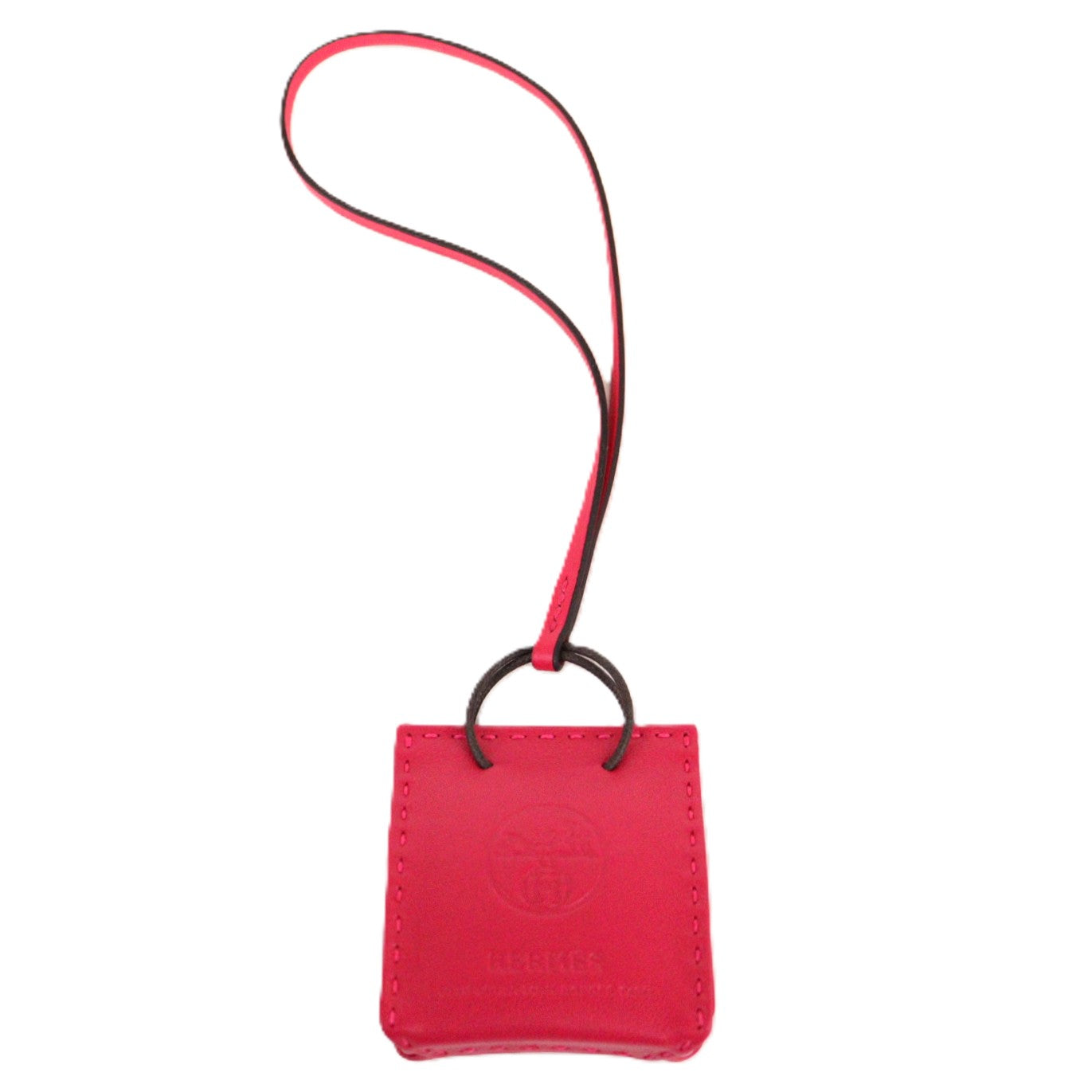 HERMES 079065CA SAC ORANGE CHARM