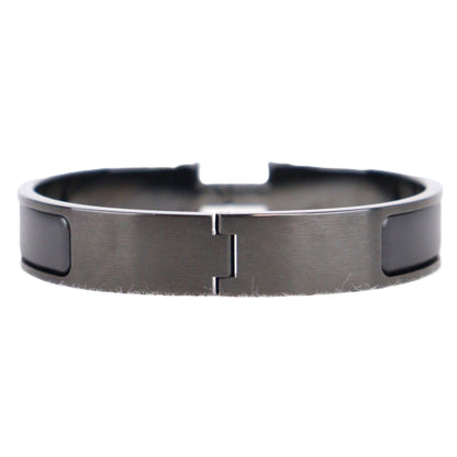 HERMES 703203FK CLIC HH SO BLACK BRACELET