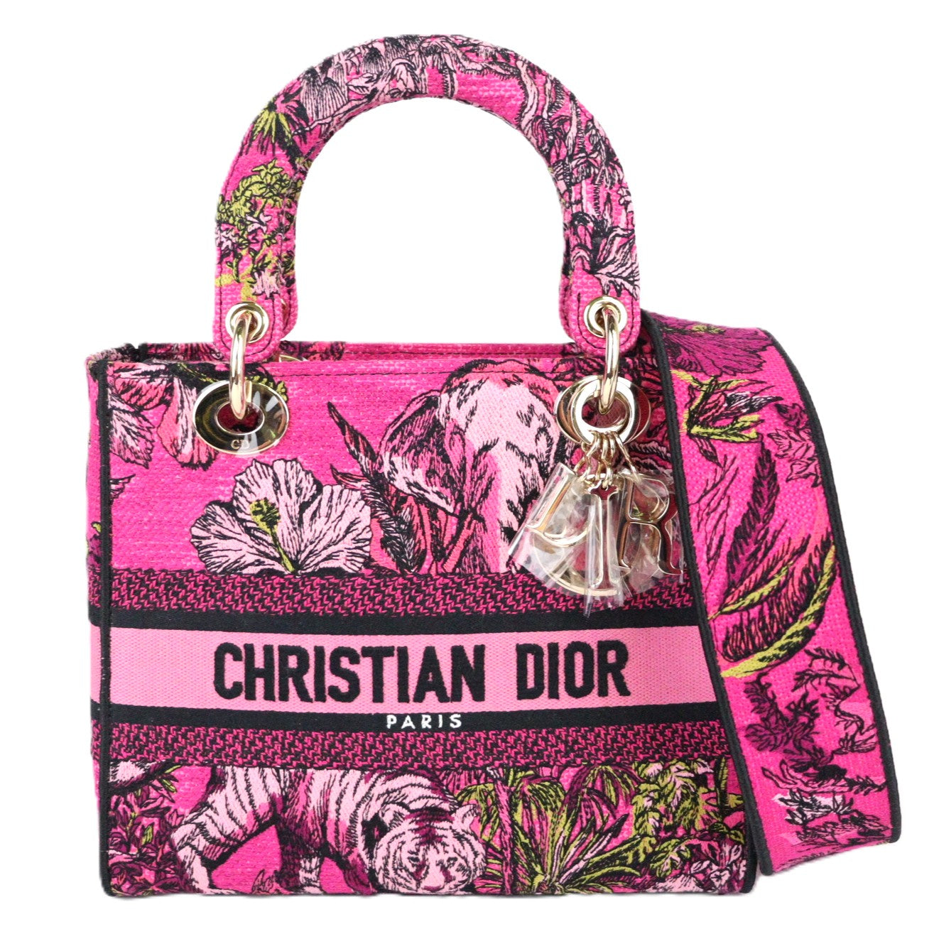 DIOR M0565OEUP LADY D-LITE MEDIUM HANDBAG