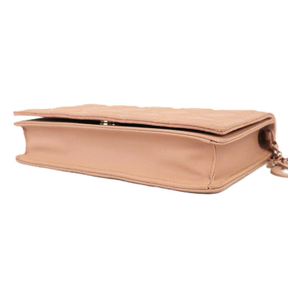 DIOR S0204ILOI LADY DIOR POUCH WALLET ON CHAIN