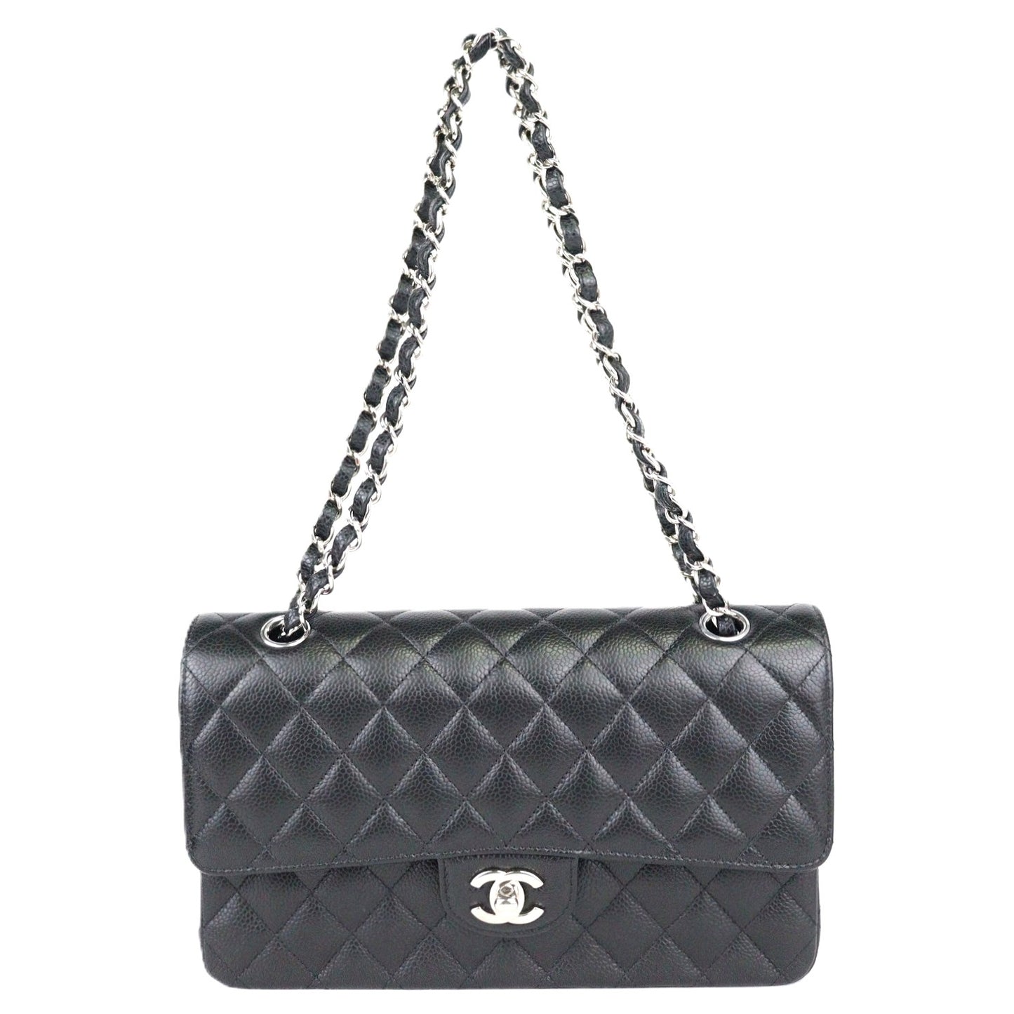 CHANEL 1112 CLASSIC FLAP MEDIUM SHOULDER BAG