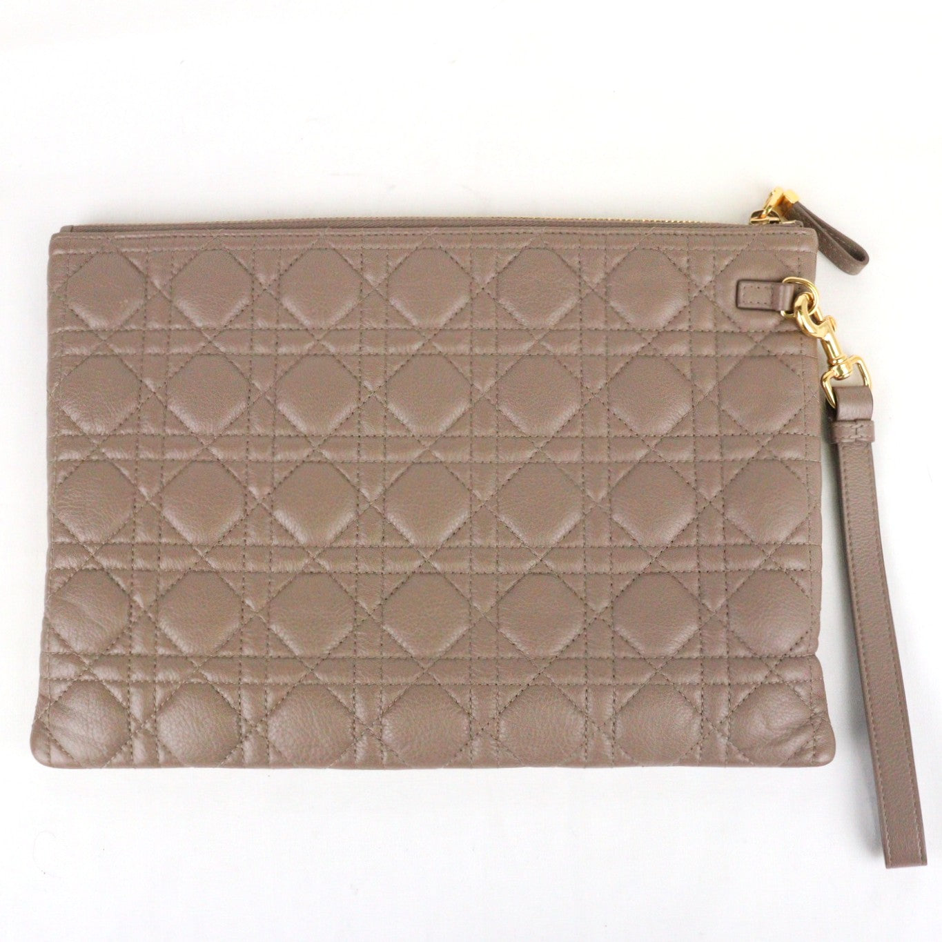 DIOR S5086UWHC DIOR CARO DAILY POUCH LARGE CLUTCH BAG