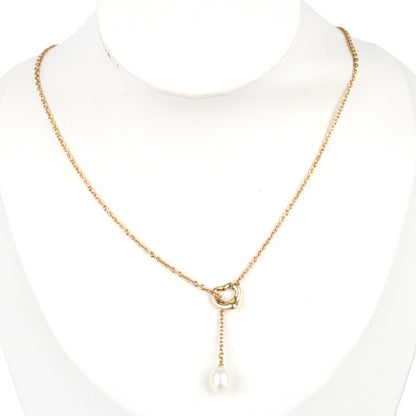 TIFFANY & Co. 60120367 Open Heart Lariat Necklace