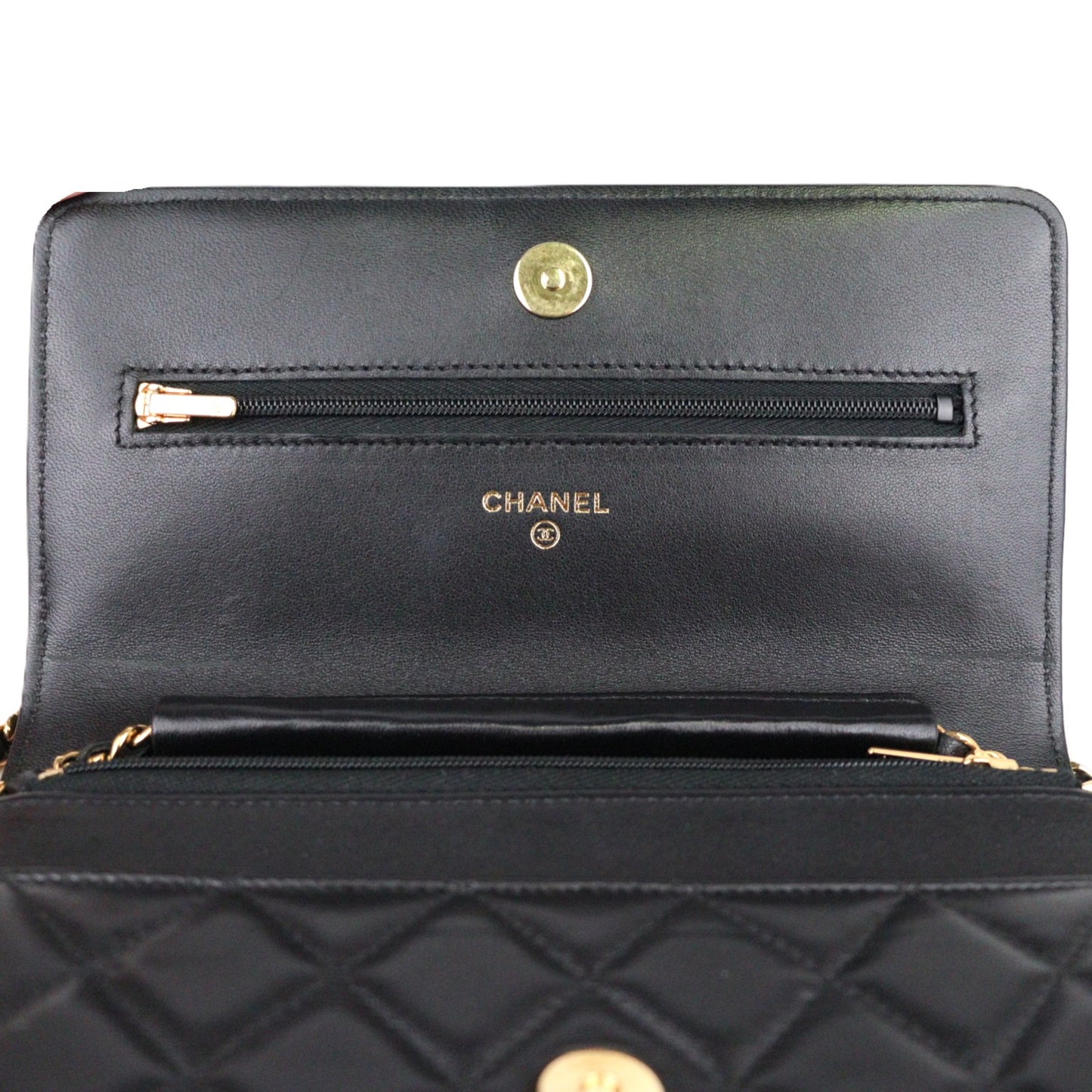 CHANEL AP0250 CLASSIC FLAP WALLET ON CHAIN
