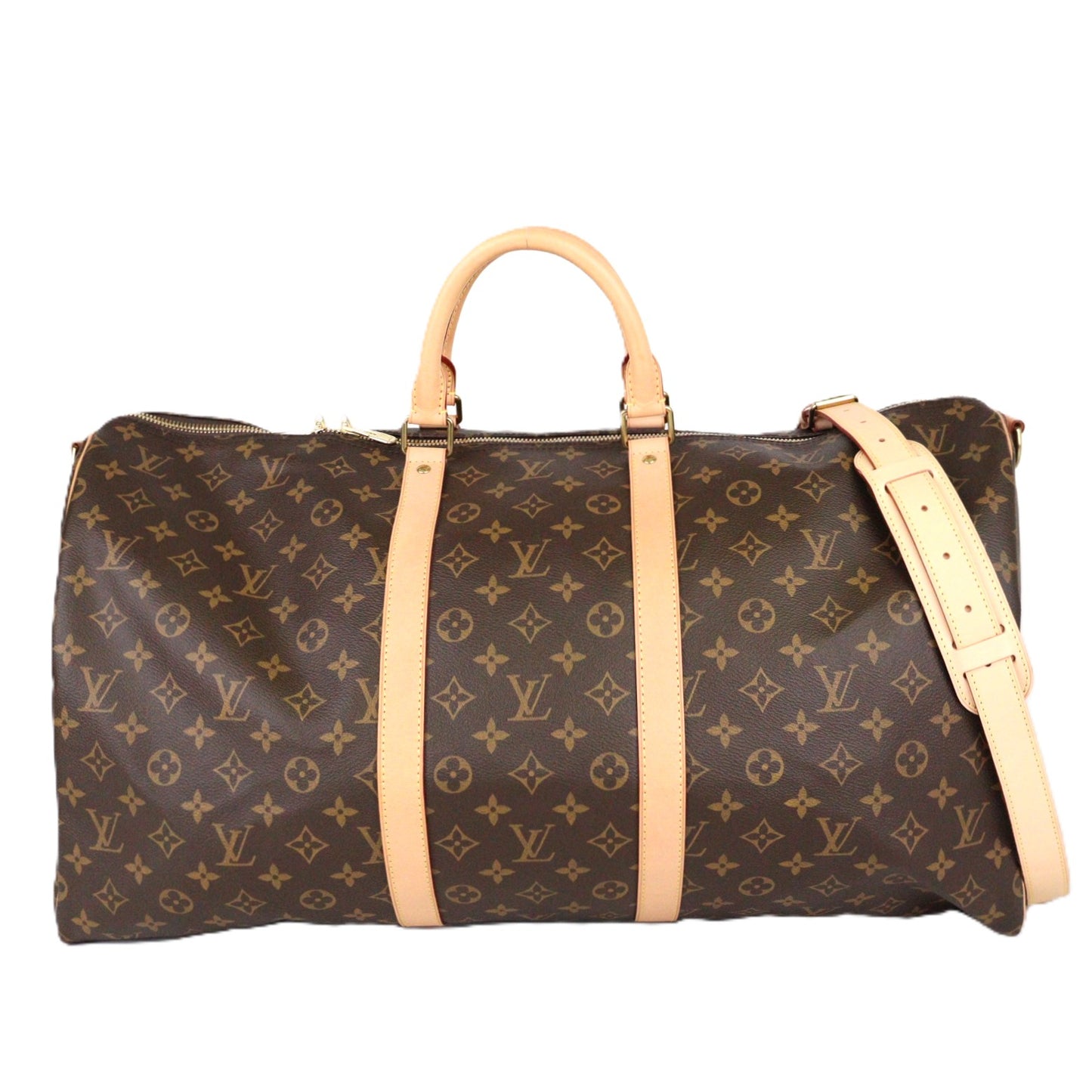 LOUIS VUITTON M41414 KEEPALL BANDOULIERE 55 TRAVEL BAG