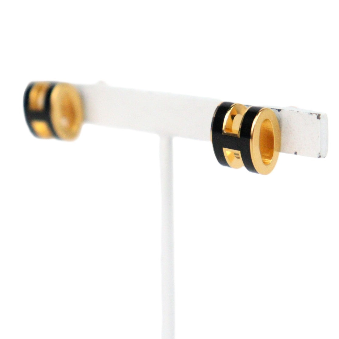 HERMES 608002F POP H MINI EARRINGS