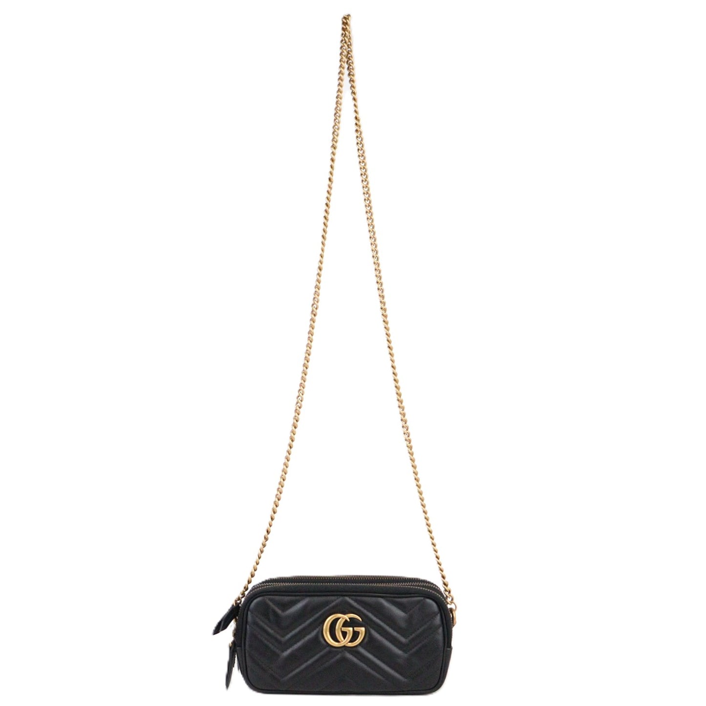GUCCI 546581 DTDCT GG MARMONT CROSSBODY BAG