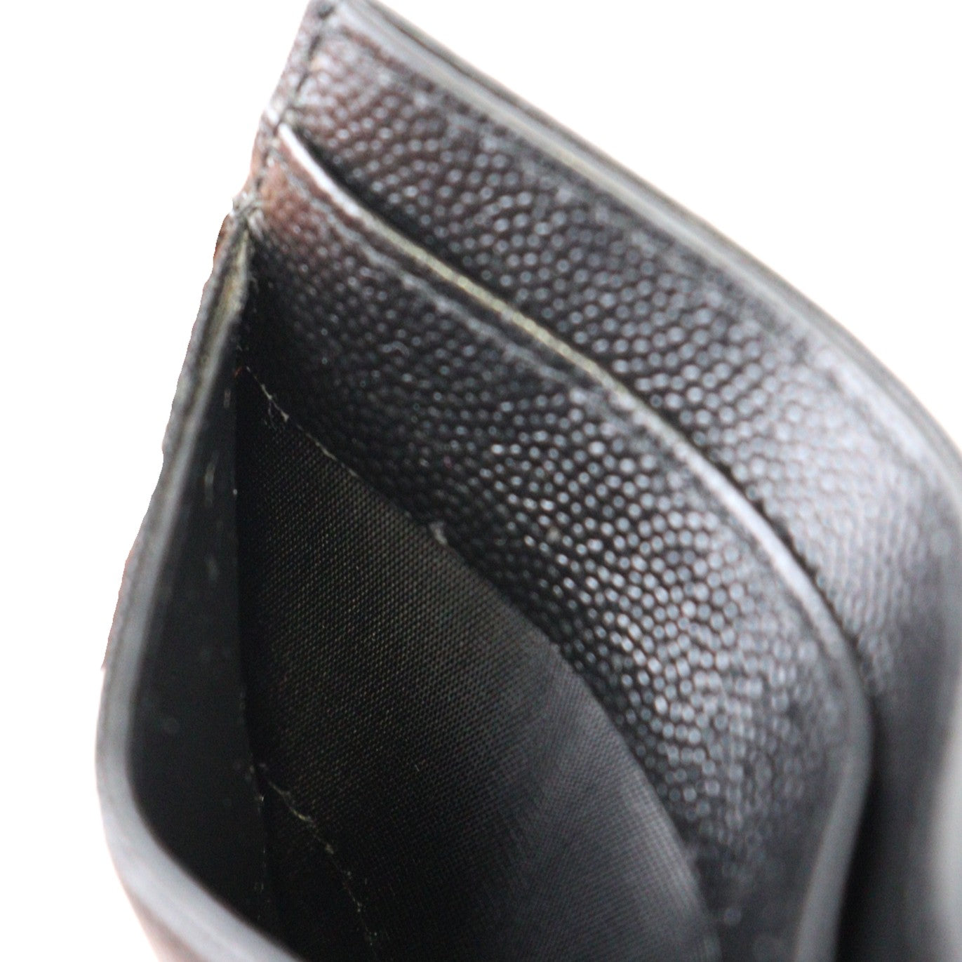 SAINT LAURENT 423291 BOW01 CASSANDRE CARD HOLDER