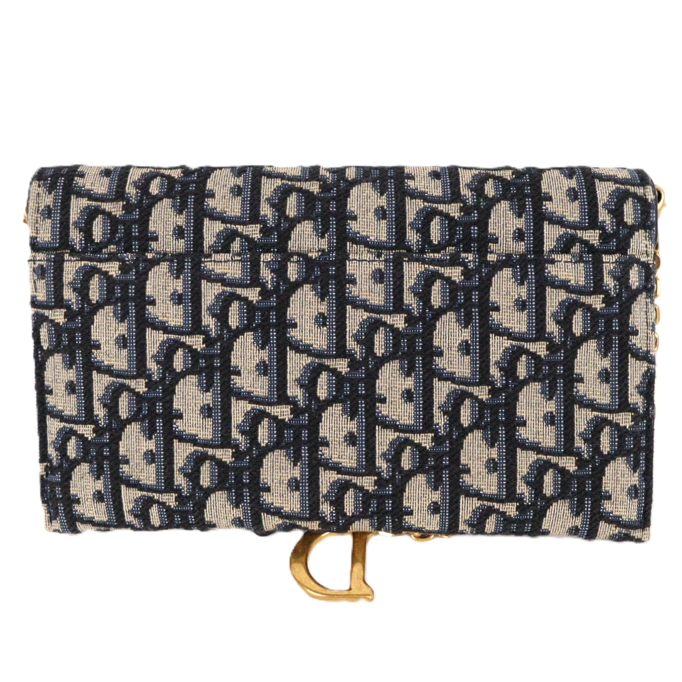 DIOR S5614CTZQ SADDLE WALLET ON CHAIN