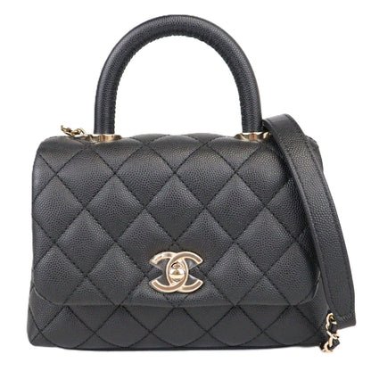 CHANEL AS2215 COCO HANDLE MINI HANDBAG
