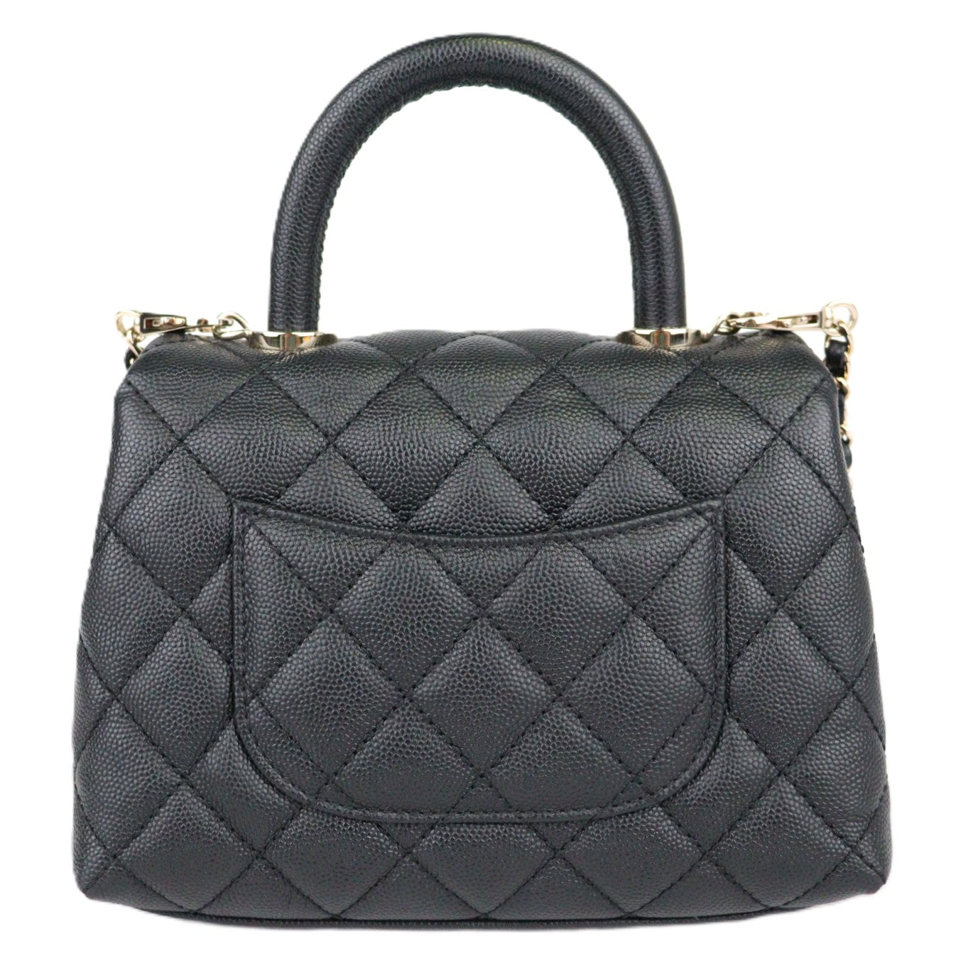 CHANEL AS2215 COCO HANDLE MINI HANDBAG