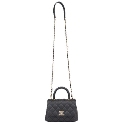 CHANEL AS2215 COCO HANDLE MINI HANDBAG