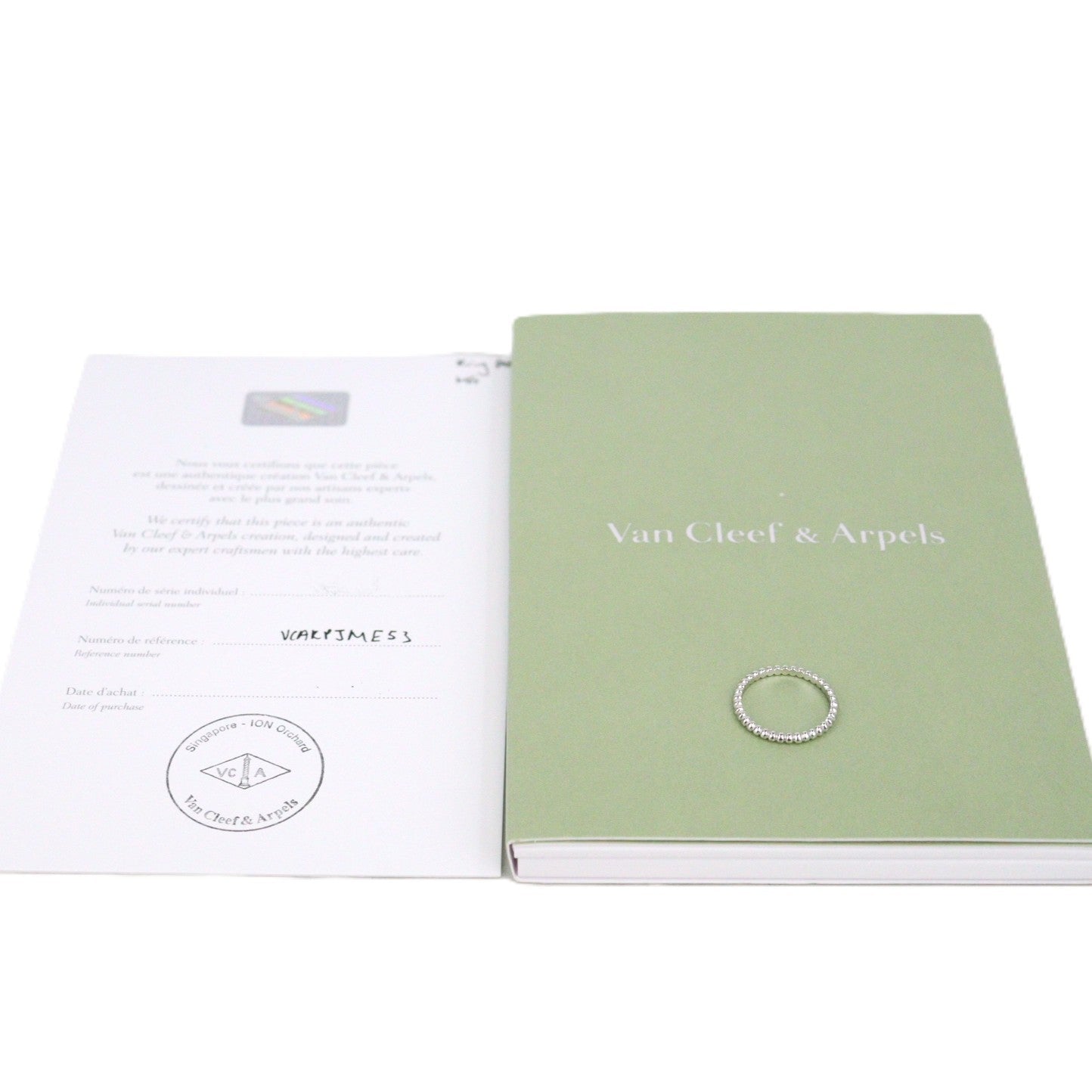 Van Cleef & Arpels VCARPJME53 Perlee Small Model Ring