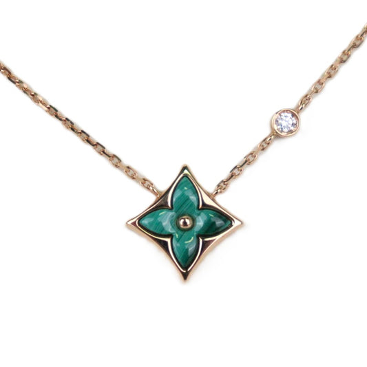 LOUIS VUITTON Q93894 Color Blossom BB Star Pendant Necklace