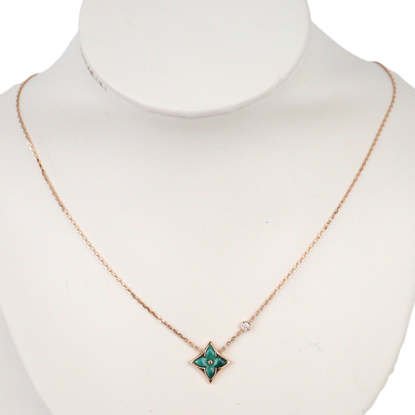 LOUIS VUITTON Q93894 Color Blossom BB Star Pendant Necklace