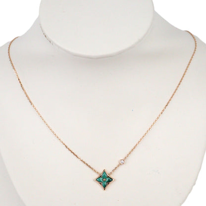 LOUIS VUITTON Q93894 Color Blossom BB Star Pendant Necklace