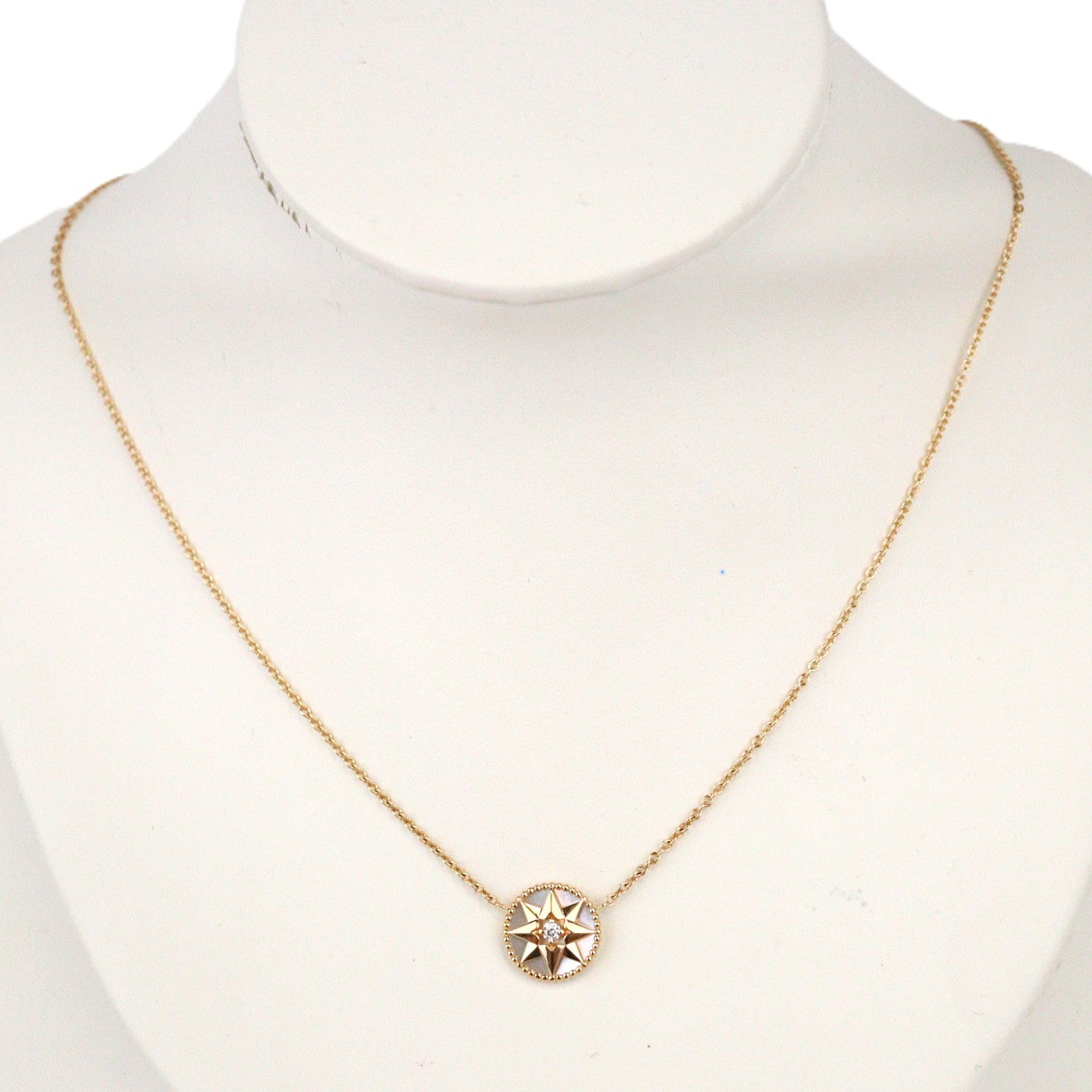 DIOR JRDV95005 Rose de Vent Necklace