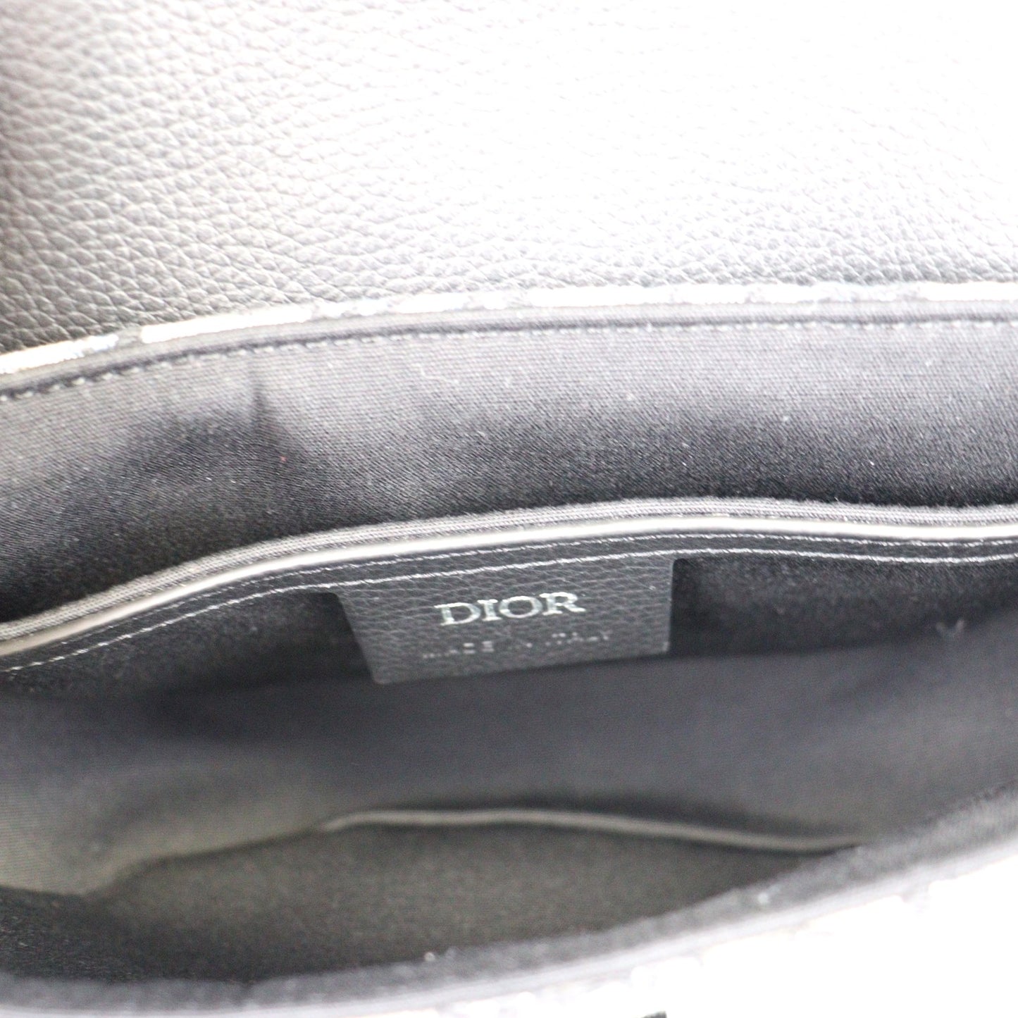 DIOR 2ADCA435YKS SADDLE MESSENGER MINI CROSSBODY BAG